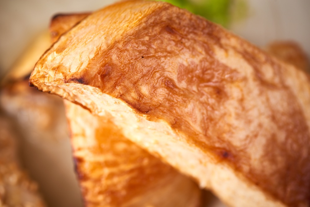 gallery, closeup of sweet potato fries